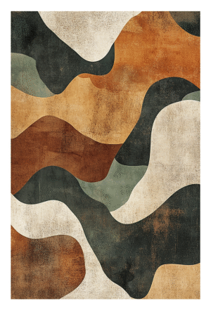 Abstract Fall Painting