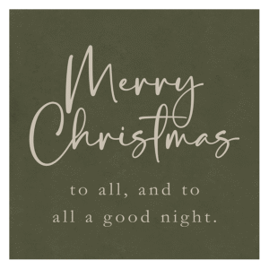 Merry Christmas to All
