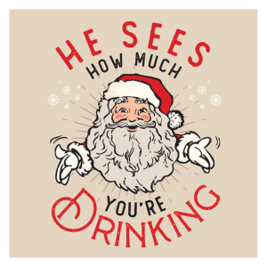 Drinking Santa
