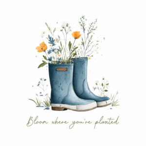 Bloom where you're Planted