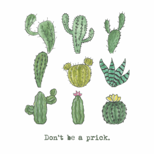 Don't be a Prick