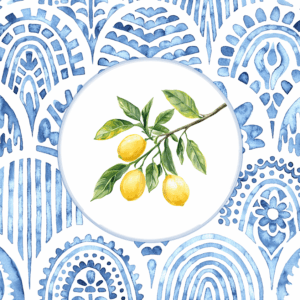 Printed Fruit - Lemon