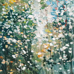 Splatter Paint Trees